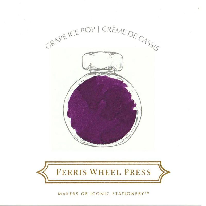 Ferris Wheel Press Fountain Pen Ink 38ml - Grape Ice Pop image number 1